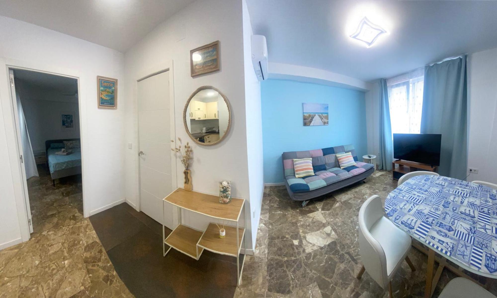 Apartmán Del Mar One Bed Flat Sagunto Exteriér fotografie